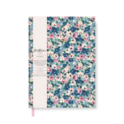 Cath Kidston Premium Notebooks|Stationery Gifts*Painted Pansies Linen Notebook | Ohh Deer