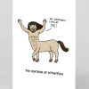 Gemma Correll Birthday|Birthday Cards*Centaur of Attention Greeting Card | Ohh Deer