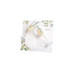 UWP Luxe Pop Up & 3d Cards*Champagne Toast 3D Pop Up Greeting Card | Ohh Deer