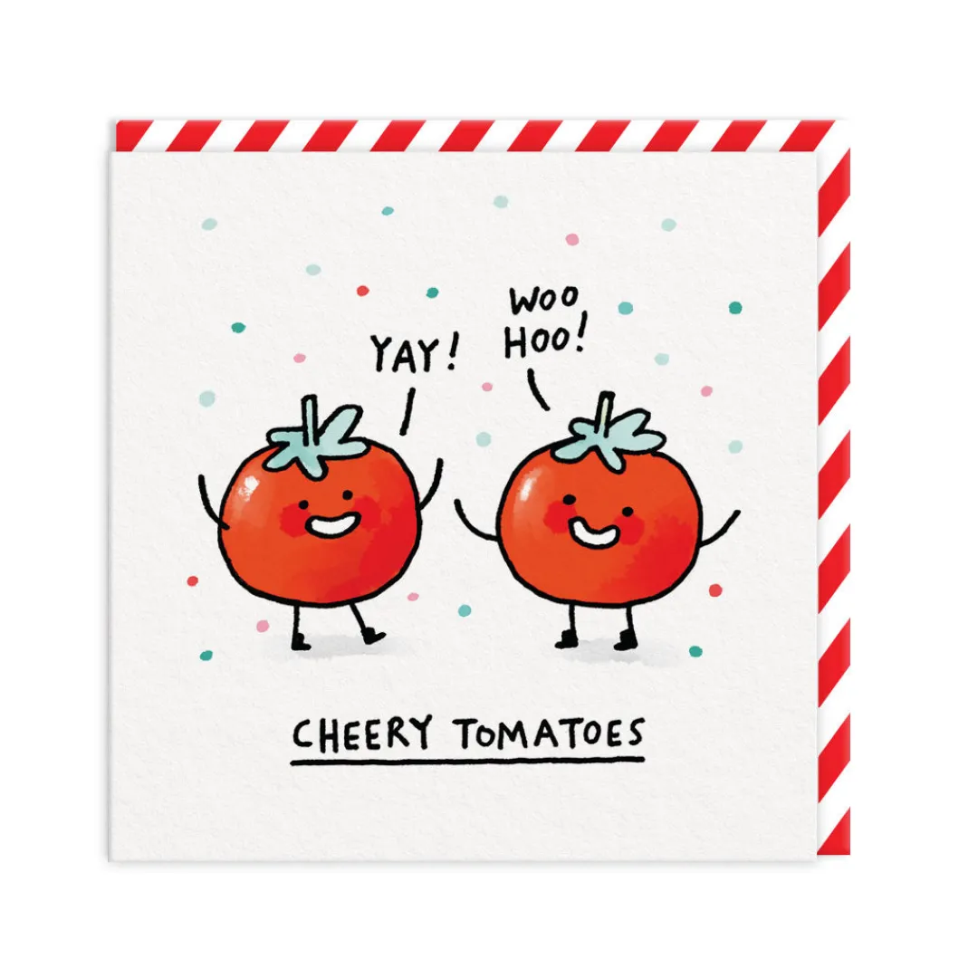 Gemma Correll Birthday Cards*Cheery Tomatoes Greeting Card