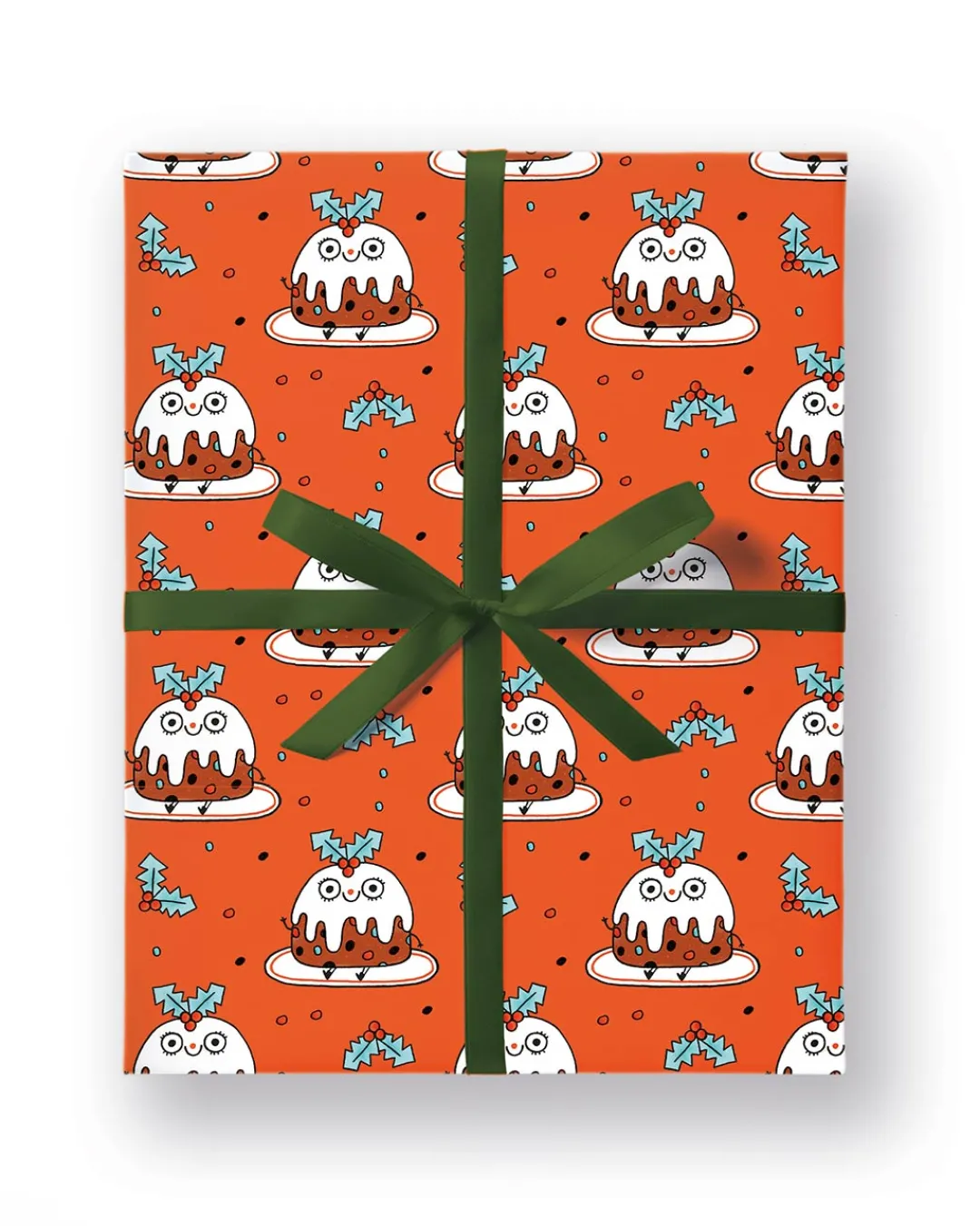 Gemma Correll Gift Wrap*Christmas Pudding Gift Wrap