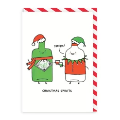 Gemma Correll Christmas Cards*Christmas Spirits Christmas Card | Ohh Deer