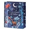Papio Press Gift Bags*Christmas Wishes Deer In Wood Large Gift Bag | Ohh Deer