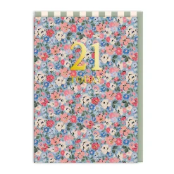 Cath Kidston Birthday Cards*Clifton Mews 21st Birthday Card
