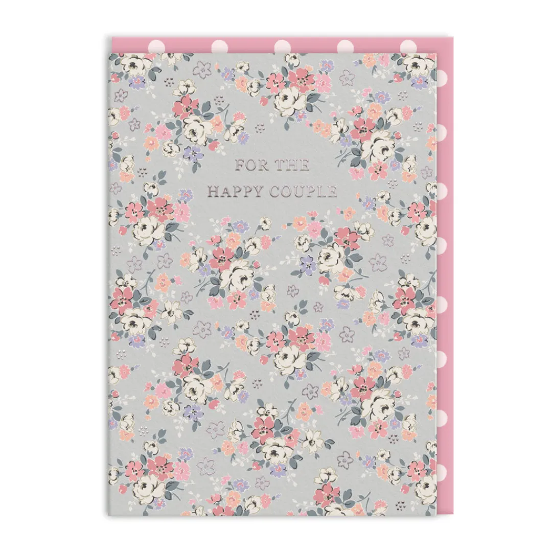 Cath Kidston Congratulations|Wedding*Clifton Rose Happy Couple Card