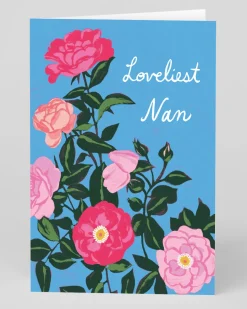 Emily Taylor Mother's Day|Birthday*Climbing Roses Lovliest Nan Greeting Card | Ohh Deer