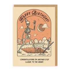 Ohh Deer Birthday Cards*Closer to the Grave Greeting Card |