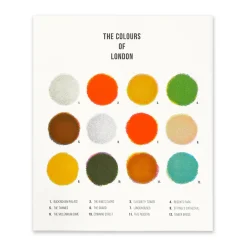 Ohh Deer Prints*Colours of London Riso Print (12x10)