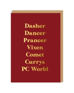John Thornton Christmas Cards*Comet Currys PC World Christmas Card | Ohh Deer