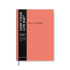 Ohh Deer Daily Planners|Stationery Gifts*Coral A5 Daily Planner |