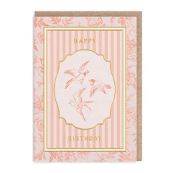 Vu0026A Birthday Cards*Cottagecore Collection of Birds Birthday Card