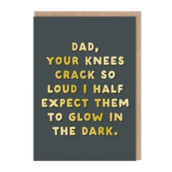 Ohh Deer Father's Day Cards|Birthday Cards*Dad - Glow In The Dark Greeting Card