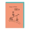 Ohh Deer Birthday Cards*Dad It's All Downhill From Here Birthday Card |