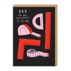 Badger u0026 Burke Father's Day Cards|Birthday Cards*Dad Measures Up To You Greeting Card | Ohh Deer