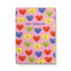 Mélanie Johnsson Notebooks Under £10|Stationery Gifts*Day Dreams Hearts Notebook 💕 | Ohh Deer