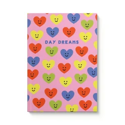 Mélanie Johnsson Notebooks Under £10|Stationery Gifts*Day Dreams Hearts Notebook 💕 | Ohh Deer