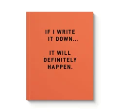 Ohh Deer Notebooks Under £10|Stationery Gifts*Definitely Happen Perfect Bound Notebook |