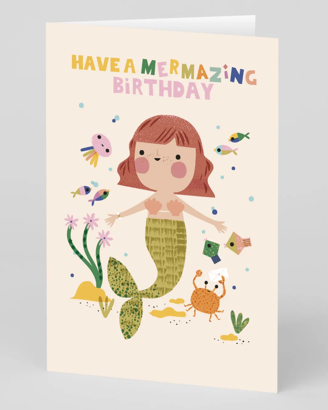 Raspberry Blossom Birthday|Birthday Cards*Delightful Mermazing Birthday Card | Ohh Deer