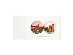 UWP Luxe New Job|Pop Up & 3d Cards*Desert View 3D Pop Up Greeting Card | Ohh Deer