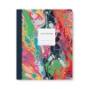 Kaleido Notebooks Under £10|Stationery Gifts*Design No.18 Colourful Marble Exercise Book