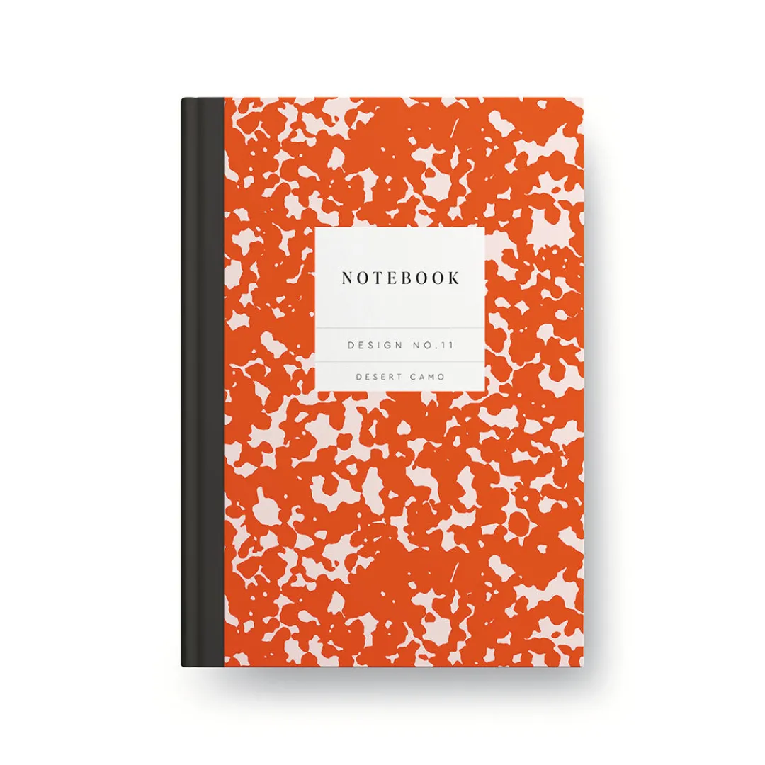 Kaleido Premium Notebooks|Stationery Gifts*Design No.11 Desert Camo Hardback Notebook