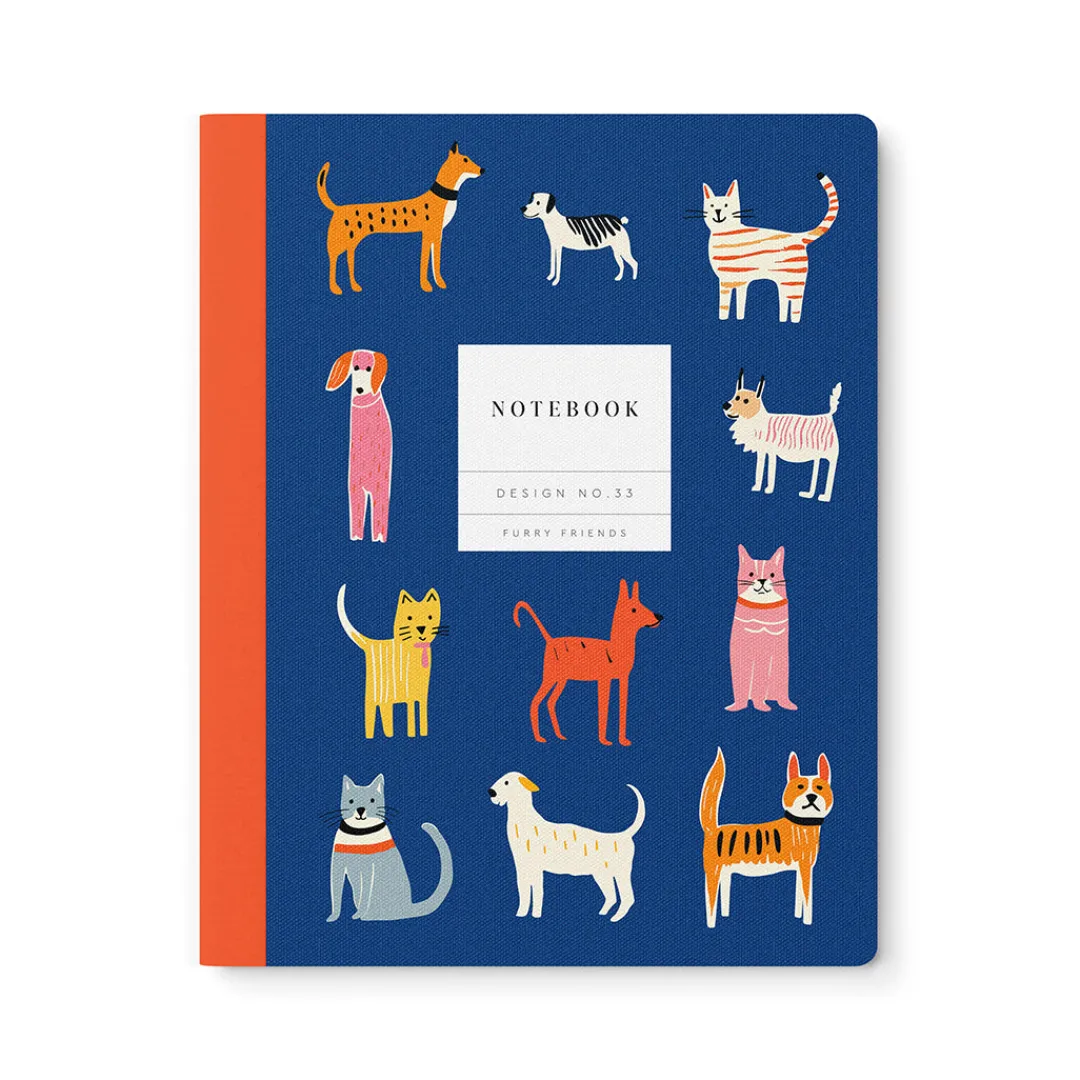 Kaleido Notebooks Under £10|Stationery Gifts*Design No.33 Furry Friends Exercise Book