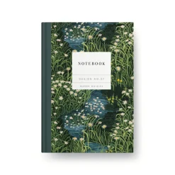 Kaleido Premium Notebooks|Stationery Gifts*Design No.27 Marsh Daisies Hardback Notebook