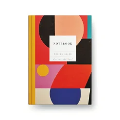 Kaleido Premium Notebooks|Stationery Gifts*Design No.23 Utopian Abstract Hardback Notebook (OS)