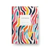 Kaleido Premium Notebooks|Stationery Gifts*Design No.8 Wiggly Abstract Hardback Notebook