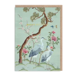 Diane Hill Birthday Cards*- Heron Landscape Birthday Card | Ohh Deer