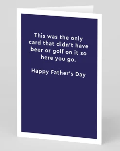 Technically Ron Father's Day|Father's Day Cards*Didn't have Beer or Golf Father's Day Card | Ohh Deer