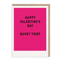 Ohh Deer Valentine's Day Cards*Duvet Thief Valentine's Day Card |