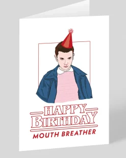 The Red Swan Birthday|Birthday Cards*Eleven Mouth Breather Birthday Card | Ohh Deer