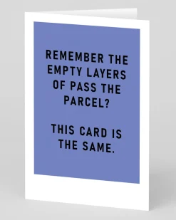 Ohh Deer Birthday|Birthday Cards*Empty Layers Of Pass The Parcel Greeting Card |
