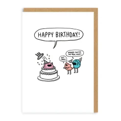 Kim Ku Birthday Cards*Fake Cake Birthday Card | Ohh Deer