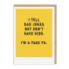 Ohh Deer Birthday Cards*Faux Pa Dad Joke Greeting Card |