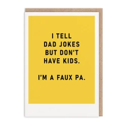 Ohh Deer Birthday Cards*Faux Pa Dad Joke Greeting Card |