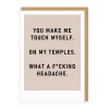Ohh Deer Birthday Cards*F*cking Headache Greeting Card |