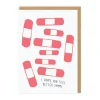 Badger u0026 Burke Get Well Soon*Feel Better Soon Bandages Greeting Card