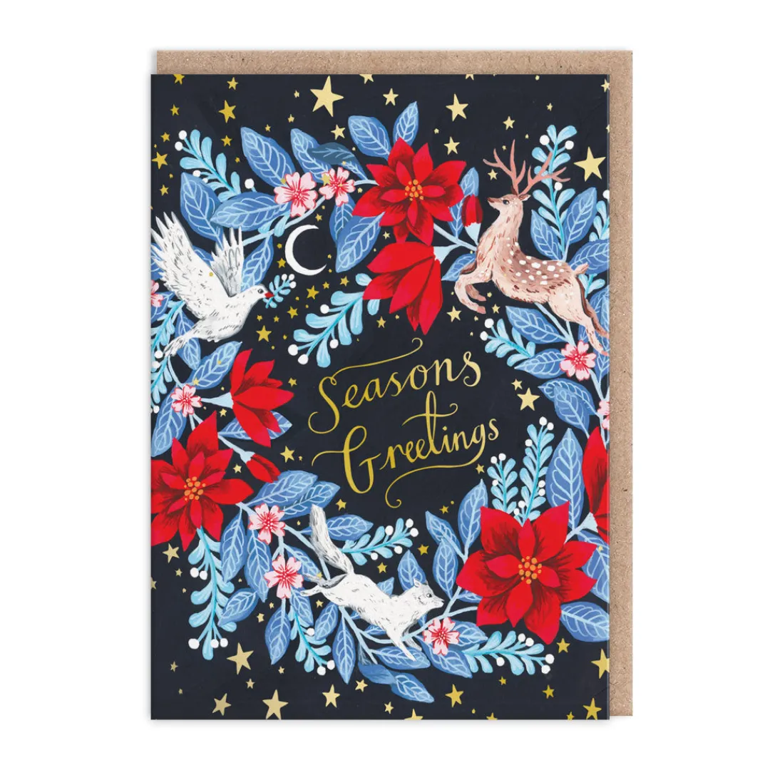 Papio Press Christmas Cards*Festive Animals Christmas Card | Ohh Deer