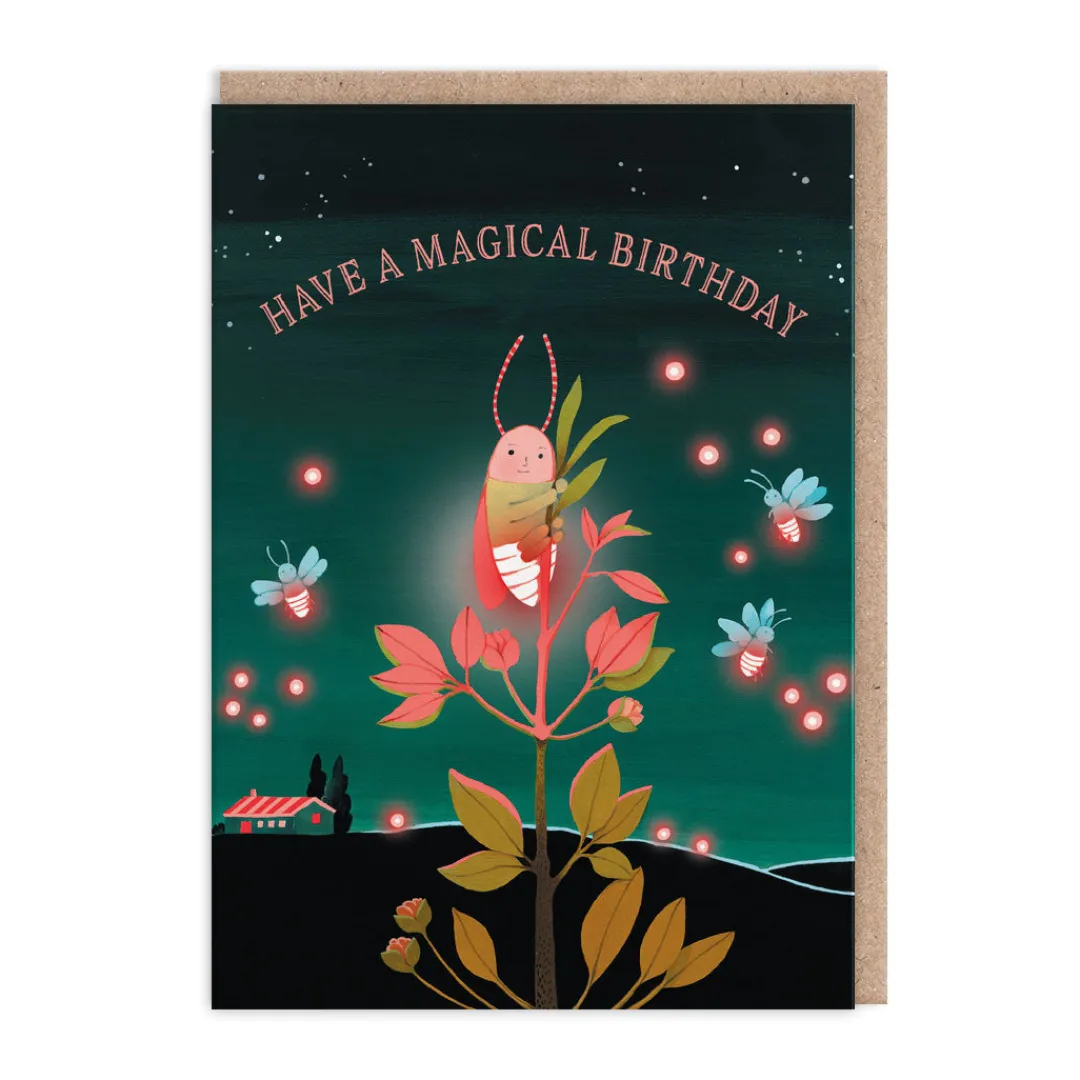 Joo Joo Paper Birthday Cards*Firefly Birthday Card