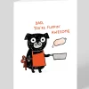 Gemma Correll Father's Day|Father's Day Cards*Flippin' Awesome Father's Day Card | Ohh Deer