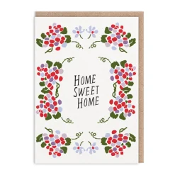 Hartland Brooklyn Congratulations|New Home*Floral Home Sweet Home New Home Card | Ohh Deer