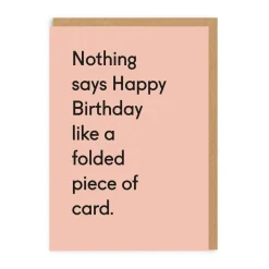 Twin Pines Birthday Cards*Folded Piece Of Card Birthday Card | | Ohh Deer