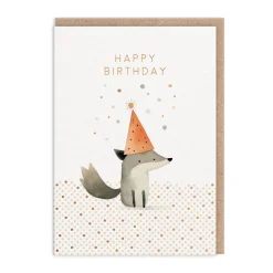 Ohh Deer Birthday Cards*Fox Happy Birthday Card