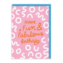Mélanie Johnsson Birthday Cards*Fun And Fabulous Birthday Greeting Card
