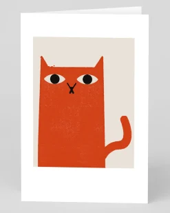 Christina Hägerfors Birthday|Thank You*Ginger Cat Greeting Card - | Ohh Deer