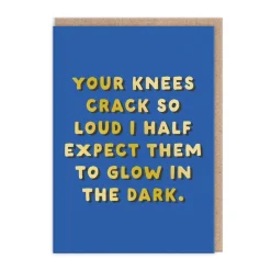 Ohh Deer Birthday Cards*Glow In The Dark Greeting Card