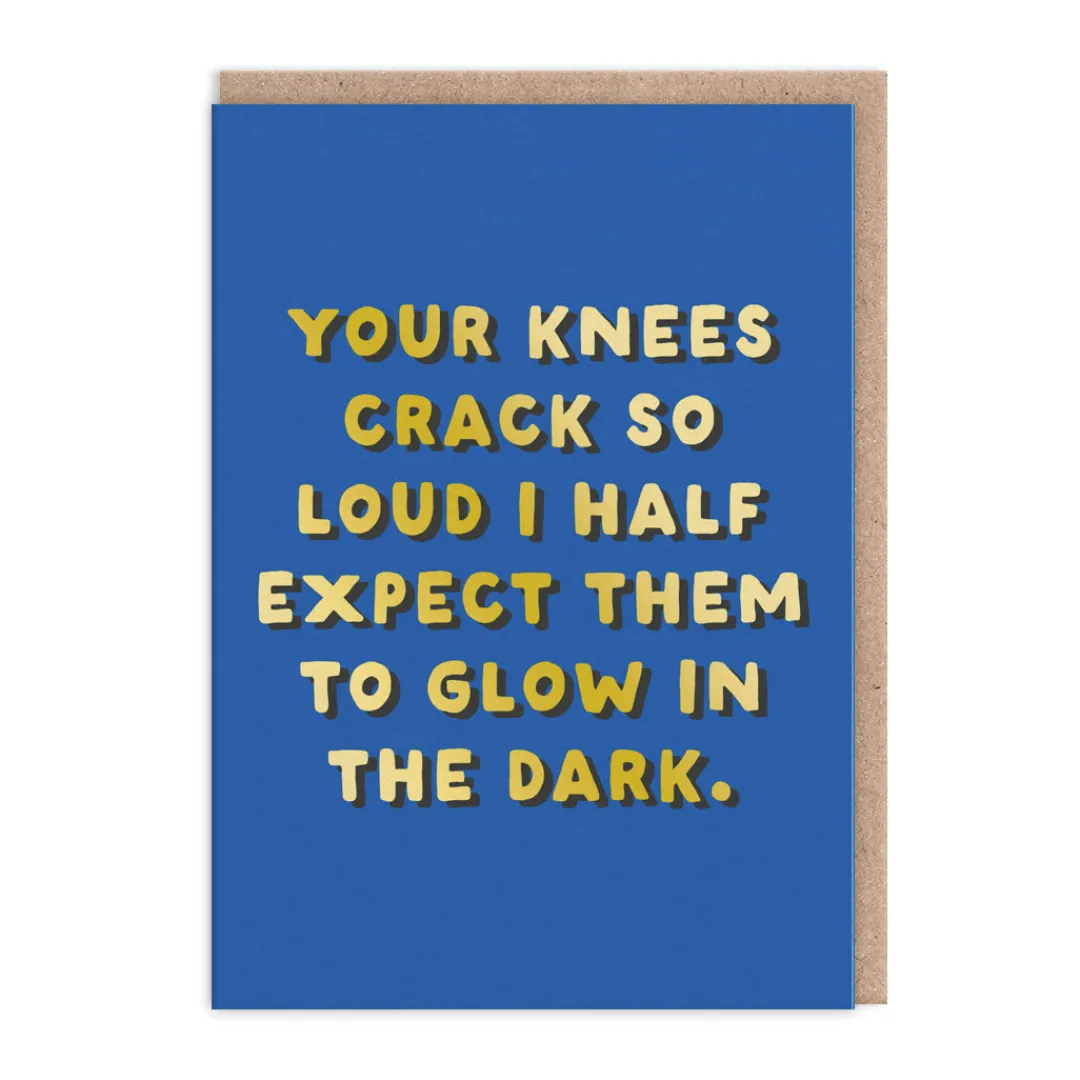 Ohh Deer Birthday Cards*Glow In The Dark Greeting Card