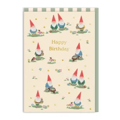 Cath Kidston Birthday Cards*Gnomes Birthday Card